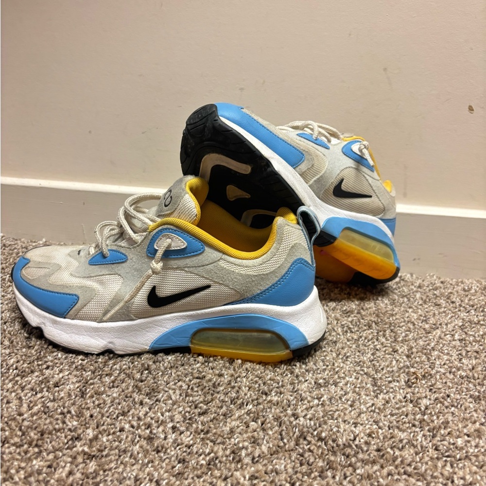 Nike Kids' Blue and Yellow Sneakers